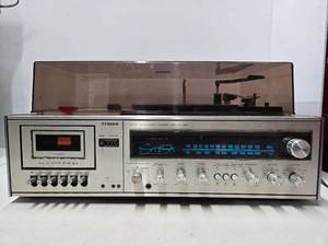 lot 312 image: Working Vintage FISHER Model MC-4020C Audio Component System wTurntable