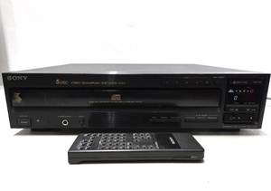 lot 313 image: Working SONY Model CDP-C505 5-Disc CD Changer wRemote