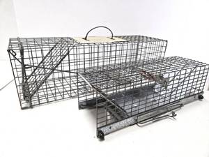lot 317 image: 2 Different Sized HAVAHART Animal Traps