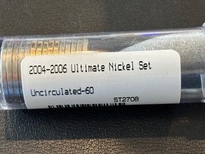 lot 32 image: 2004-2006 Ultimate Nickel Set Uncirculated