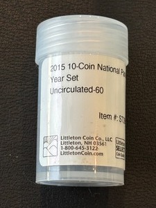 lot 33 image: 2015 National Parks Quarter Set Uncirculated