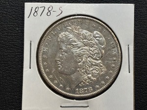 lot 55 image: 1878-S Morgan Dollar