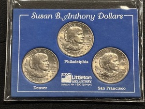 lot 66 image: Susan B. Anthony Dollar Set