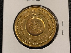 lot 67 image: Cook Islands $1 Dollar Coin
