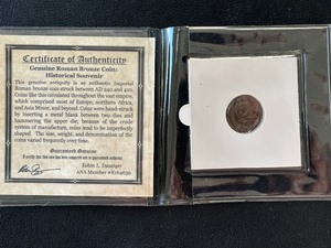 lot 188 image: Roman Bronze Coin
