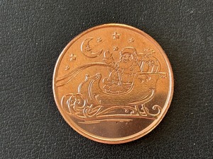 lot 194 image: 1 Ounce .999 Fine Copper Round