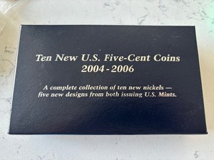 lot 71 image: 2004-2006 Uncirculated Nickels