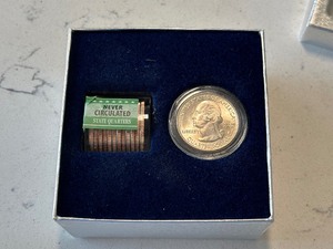 lot 72 image: Uncirculated State Quarters