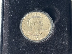 lot 78 image: 1981-D Susan B. Anthony Dollar Uncirculated