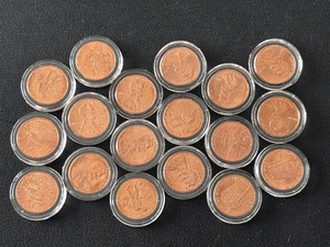 lot 101 image: Uncirculated Lincoln Cents