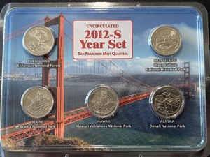 lot 113 image: 2012-S Quarter Set