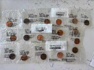 lot 115 image: Lincoln Cents