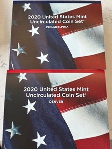 lot 125 image: 2020 P & D Mint Set