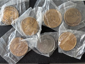 lot 130 image: NRA, Legion, and More Medallions
