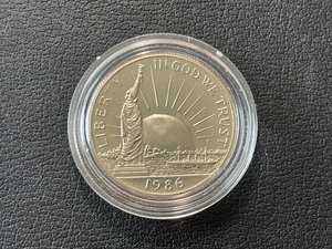 lot 141 image: 1986-S Statue of Liberty Half Dollar
