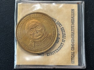 lot 143 image: Little Big Horn Days Medallion