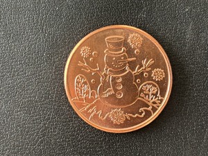lot 153 image: 1 Ounce .999 Fine Copper Round