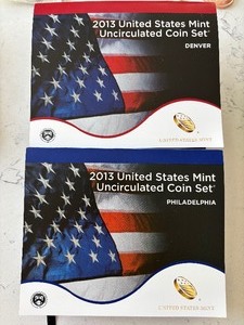 lot 165 image: 2013 P & D Mint Set