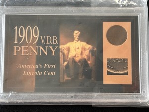 lot 170 image: 1909 V.D.B. Lincoln Cent