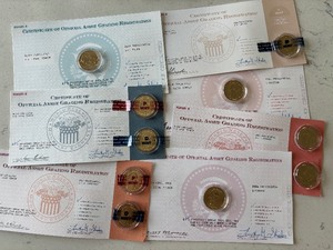 lot 171 image: Presidential Dollar Coins Uncirculated