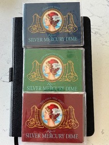 lot 178 image: Mercury Silver Dimes