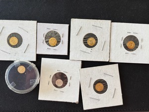 lot 180 image: Replica California Gold Coins