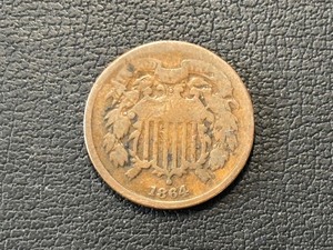 1864 2 Cents