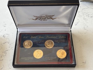 lot 47 image: 2012 Presidential Dollar Set