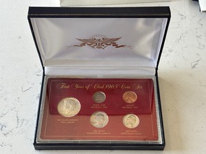 lot 51 image: First Year Clad 1965 Coin Set