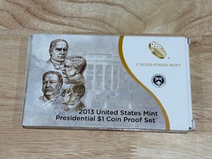 lot 66 image: 2013 Presidential $1 Dollar Coin Set