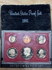 lot 73 image: 1981-S Proof Set