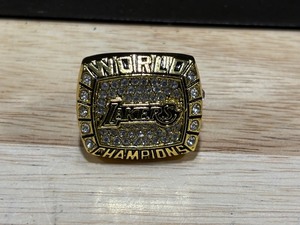 lot 74 image: LA Lakers Replica Championship Ring