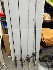 lot 80 image: Fishing Rods and Reels