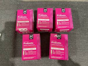 lot 145 image: LOT OF 5 Members Mark Womens Daily Probiotic Capsules, 90 ct