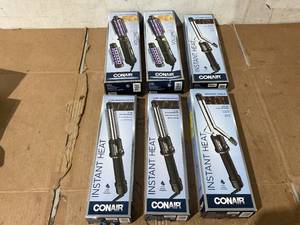 lot 274 image: LOT OF 6 Conair Hair Tools