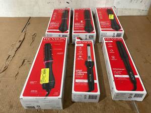 lot 277 image: LOT OF 6 Revlon Hair Tools