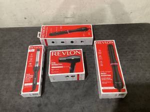 lot 614 image: LOT OF 4 Revlon Hair Tools