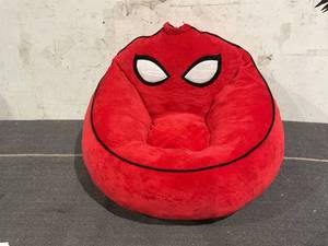 lot 165 image: Marvel Spiderman Compressed Foam Bean Bag Chair for Kids