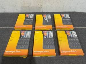 lot 178 image: LOT OF 6 ZAGG - Messenger Folio 2 Keyboard & Case for Apple iPad iPad 10.9 10th Gen