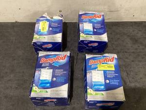 lot 637 image: LOT OF 4 DampRid Fresh Scent Hanging Moisture Absorbers, 3 Count