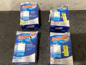 lot 635 image: LOT OF 4 DampRid Hanging Moisture Absorbers, 3 Count