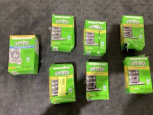lot 650 image: LOT OF 7 Affresh Dish Washer Cleaner & Washing Machine Cleaner