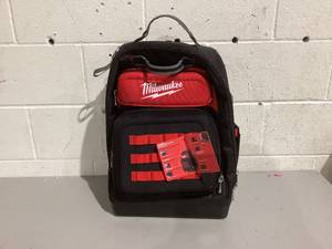 lot 512 image: Milwaukee 15 Ultimate Jobsite Tool Backpack