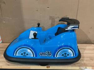 lot 380 image: Blue Flybar Racer Glow Bumper Car