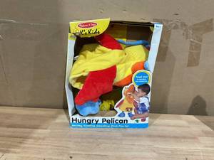 lot 385 image: Melissa & Doug Ks Kids Hungry Pelican Soft Baby Educational Toy