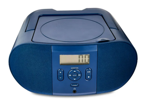 lot 128 image: Onn. Portable CD Boombox with Digital FM Radio