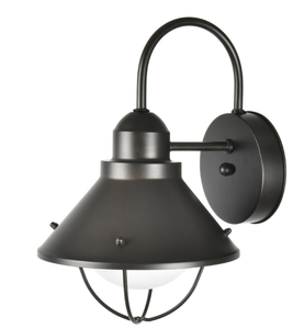 lot 182 image: Better Homes & Gardens 12 Farmhouse Bronze Outdoor Wall Light