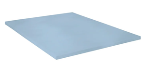 lot 184 image: Full Size Mainstays 2 Memory Foam Mattress Topper