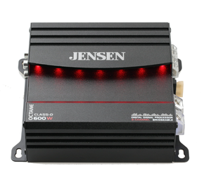 lot 542 image: JENSEN XDA92RB Class D 2 Channel Bridgeable Amplifier 600 Watts
