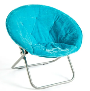 lot 658 image: Mainstays Faux Fur Saucer Chair